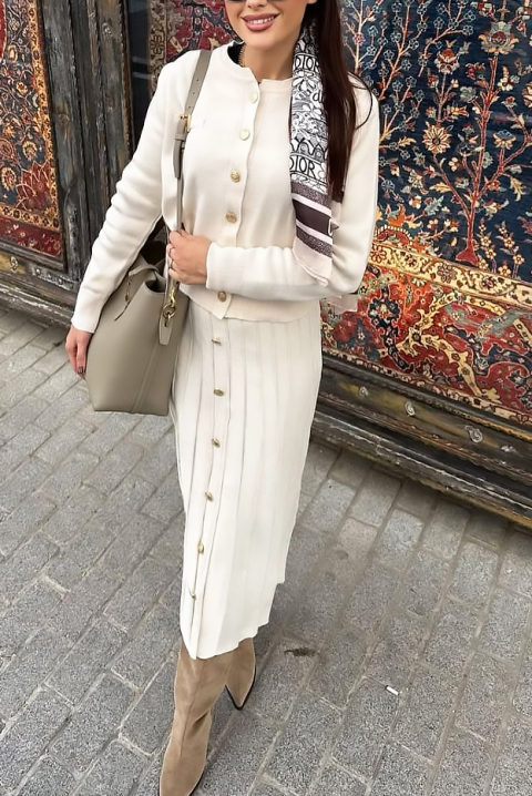 Komplet HELENZA ECRU, Boja: ecru, IVET.RS - Nova Kolekcija