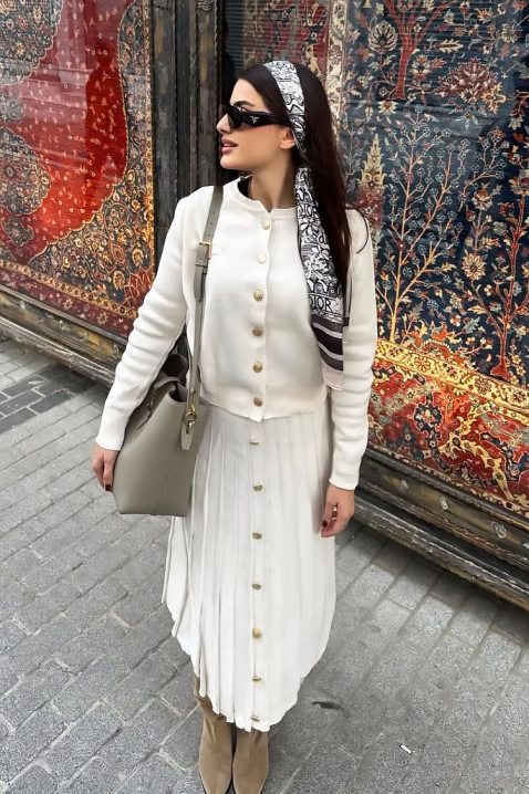 Komplet HELENZA ECRU, Boja: ecru, IVET.RS - Nova Kolekcija