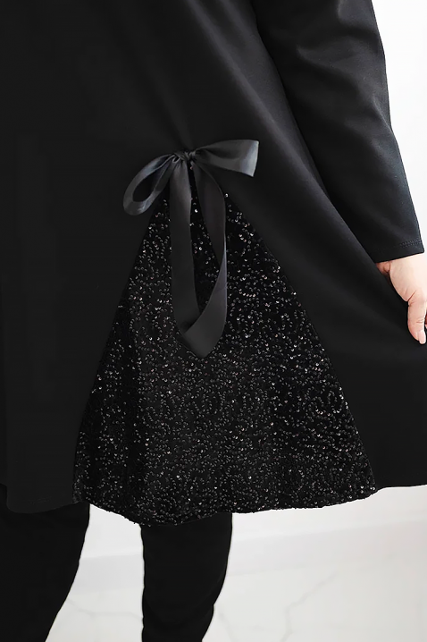 Haljina ARMIELDA BLACK, Boja: crna, IVET.RS - Nova Kolekcija