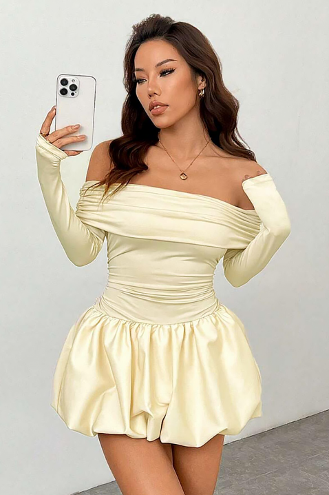 Haljina SEROLMA ECRU, Boja: ecru, IVET.RS - Nova Kolekcija