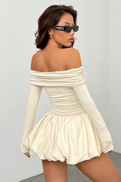 Haljina SEROLMA ECRU, Boja: ecru, IVET.RS - Nova Kolekcija