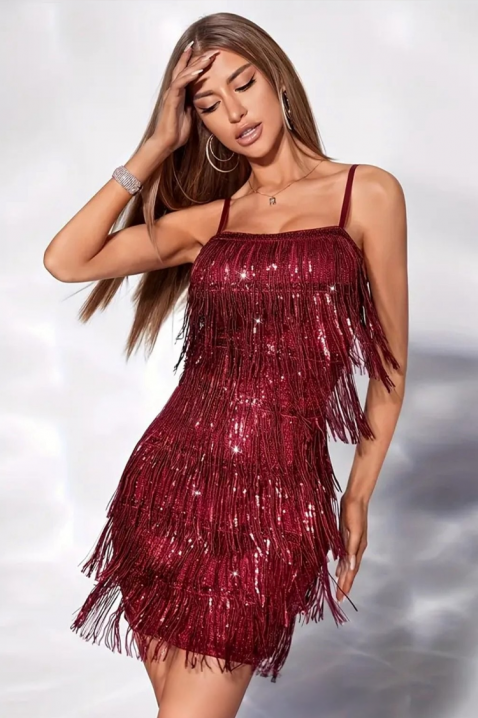 Haljina REZRENDA, Boja: bordo, IVET.RS - Nova Kolekcija