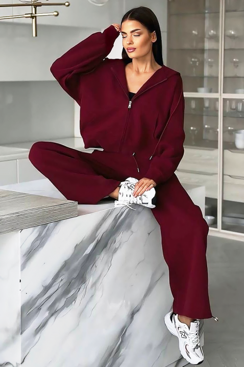 Komplet BOYANSA, Boja: bordo, IVET.RS - Nova Kolekcija