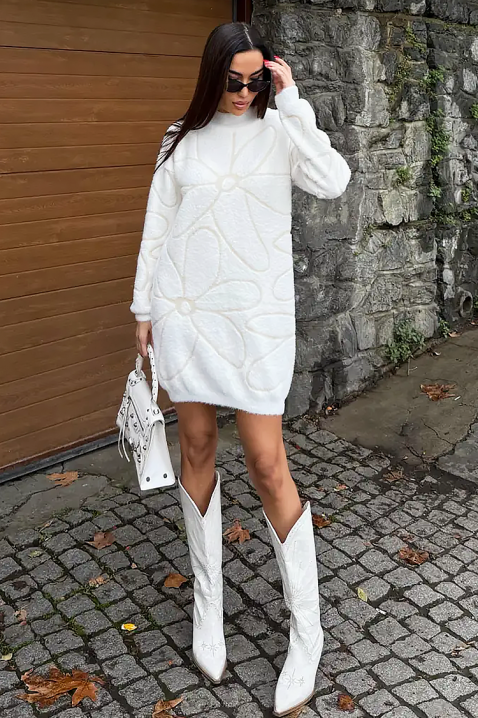 Haljina GANIZETA WHITE, Boja: bela, IVET.RS - Nova Kolekcija