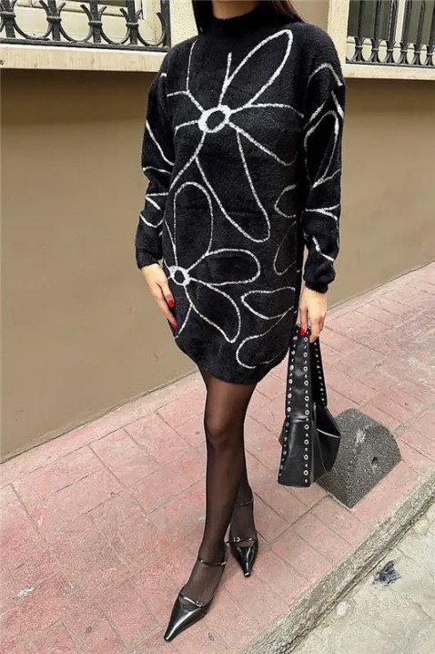 Haljina GANIZETA BLACK, Boja: crna, IVET.RS - Nova Kolekcija