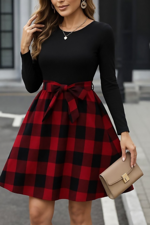 Haljina GLAVENDA BLACK, Boja: crna, IVET.RS - Nova Kolekcija