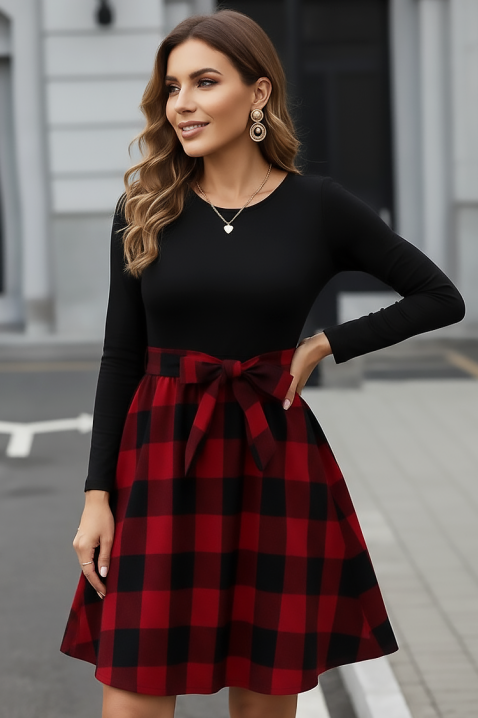 Haljina GLAVENDA BLACK, Boja: crna, IVET.RS - Nova Kolekcija