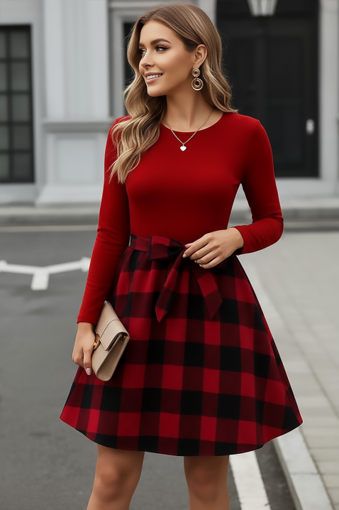 Haljina GLAVENDA RED, Boja: crvena, IVET.RS - Nova Kolekcija