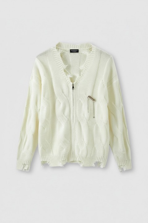 Muška vesta JOLZERO ECRU, Boja: ecru, IVET.RS - Nova Kolekcija