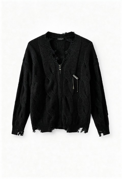 Muška vesta JOLZERO BLACK, Boja: crna, IVET.RS - Nova Kolekcija