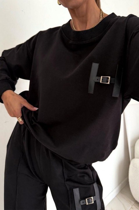 Komplet GLADORFA BLACK, Boja: crna, IVET.RS - Nova Kolekcija