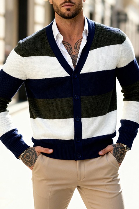 Muška vesta LOBRELO KHAKI, Boja: kaki, IVET.RS - Nova Kolekcija