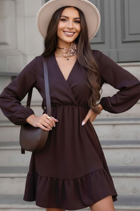 Haljina MONTEKA, Boja: braon, IVET.RS - Nova Kolekcija