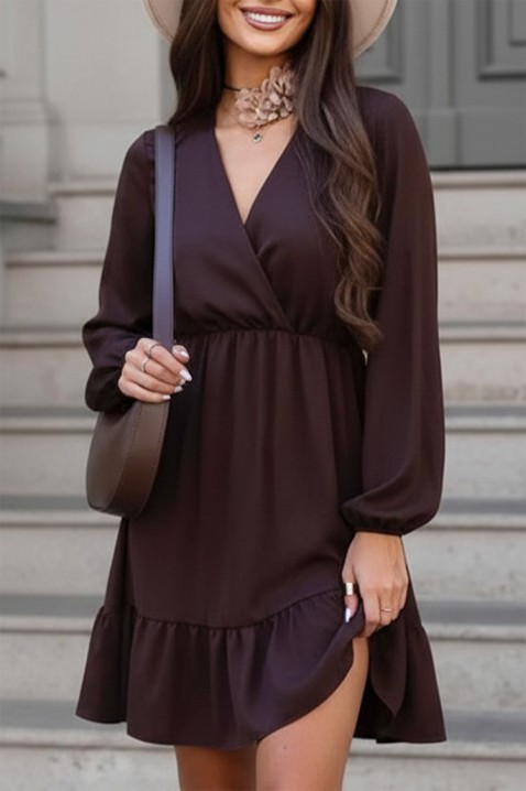 Haljina MONTEKA, Boja: braon, IVET.RS - Nova Kolekcija