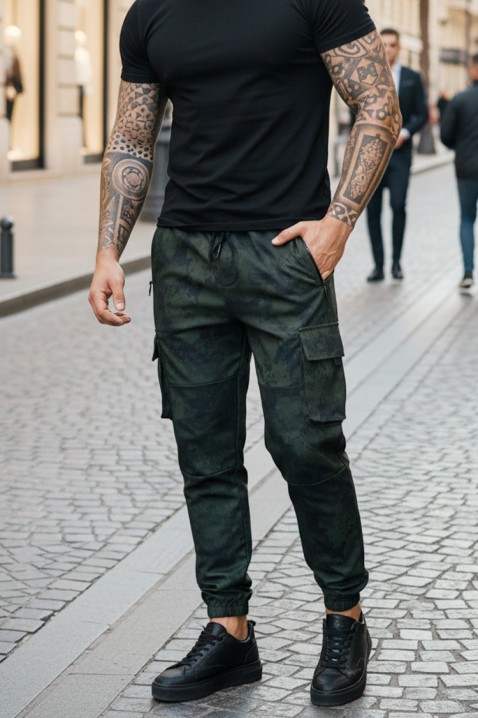 Muške pantalone ZELGER KHAKI, Boja: kaki, IVET.RS - Nova Kolekcija