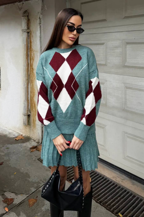 Komplet SILMEKA, Boja: višebojna, IVET.RS - Nova Kolekcija