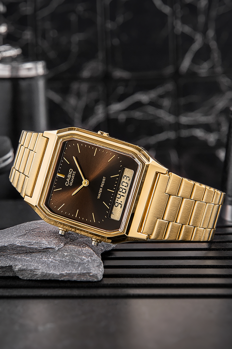 Muški sat CASIO AQ-230GA-5AMQYDF, Boja: zlatna, IVET.RS - Nova Kolekcija