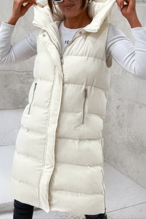 Prsluk GRENORZA WHITE, Boja: bela, IVET.RS - Nova Kolekcija