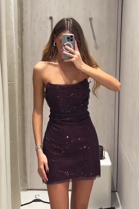 Haljina ZANVINA, Boja: ljubičasta, IVET.RS - Nova Kolekcija