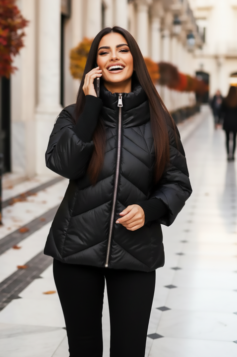 Jakna KAMARIYA BLACK, Boja: crna, IVET.RS - Nova Kolekcija