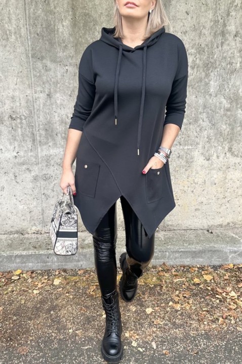 Tunika ALEZONDA BLACK, Boja: crna, IVET.RS - Nova Kolekcija