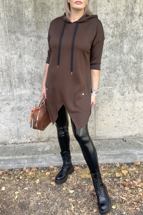 Tunika ALEZONDA BROWN, Boja: braon, IVET.RS - Nova Kolekcija