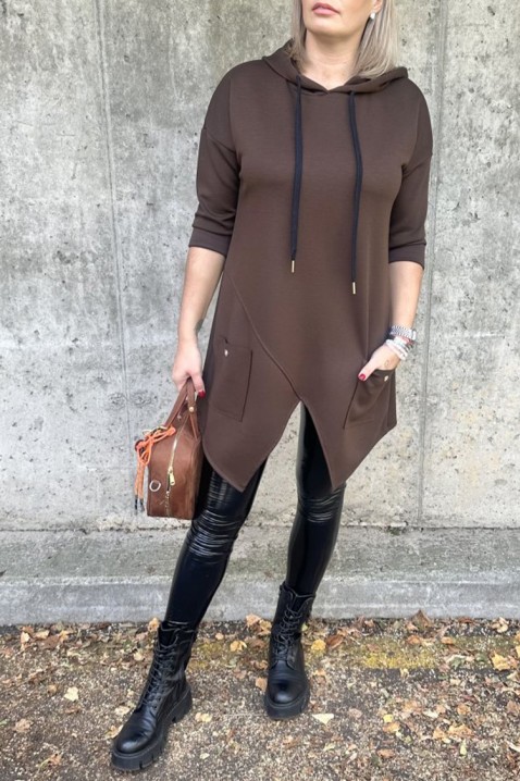 Tunika ALEZONDA BROWN, Boja: braon, IVET.RS - Nova Kolekcija