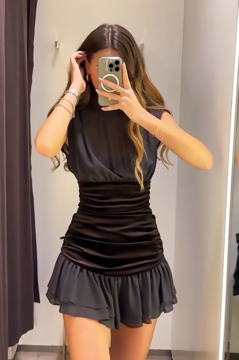 Haljina AMSIENA, Boja: crna, IVET.RS - Nova Kolekcija