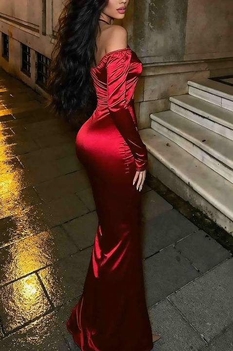 Haljina RUNVELZA, Boja: crvena, IVET.RS - Nova Kolekcija