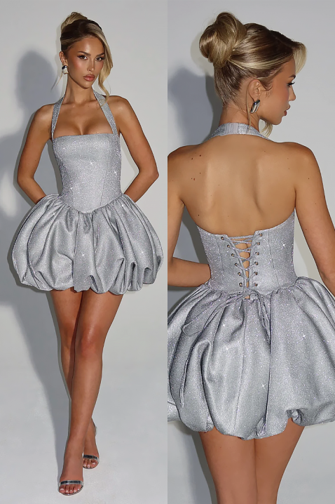 Haljina LONVINDA SILVER, Boja: srebrna, IVET.RS - Nova Kolekcija