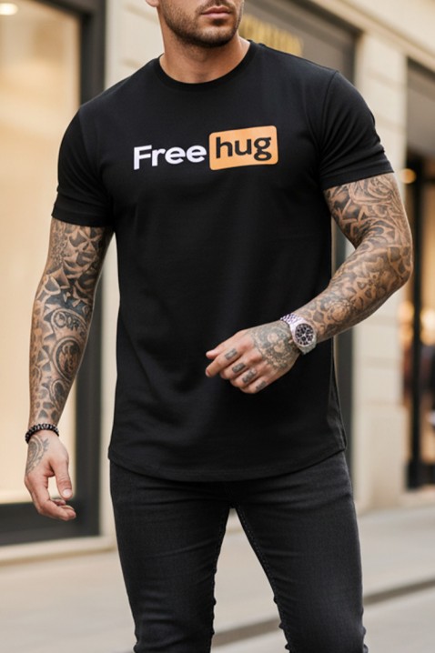 Muška majica JEMFOLO, Boja: crna, IVET.RS - Nova Kolekcija