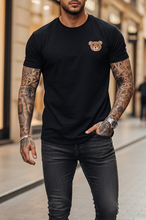 Muška majica BRONOZ, Boja: crna, IVET.RS - Nova Kolekcija