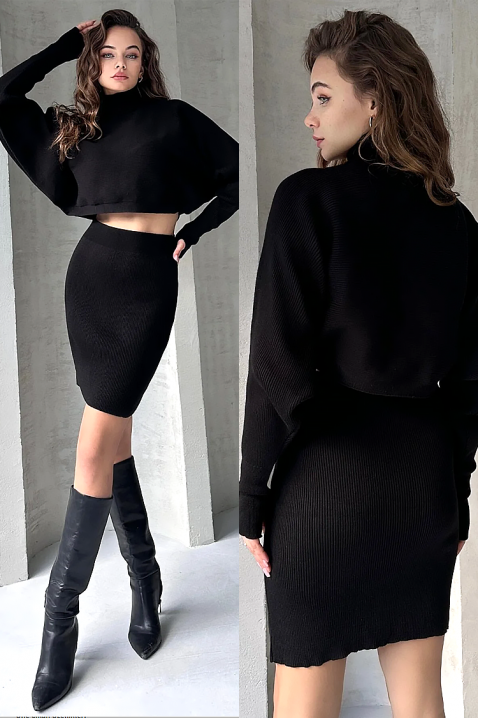 Komplet BERVILZA BLACK, Boja: crna, IVET.RS - Nova Kolekcija