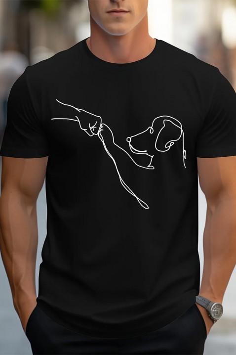 Muška majica MOJORO, Boja: crna, IVET.RS - Nova Kolekcija