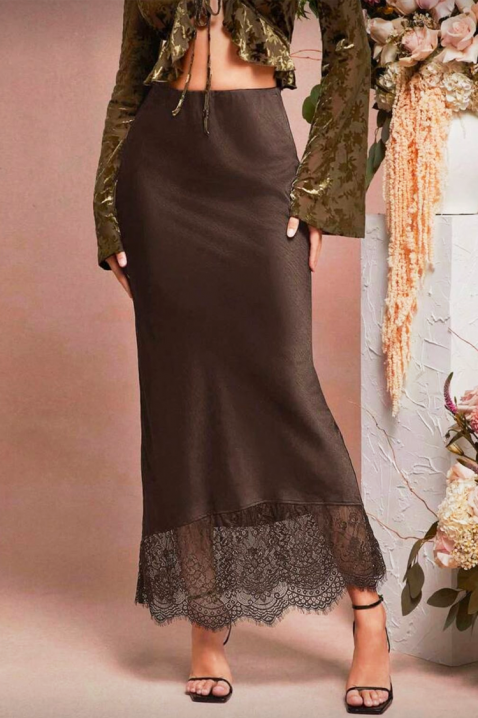 Suknja LELVINZA, Boja: braon, IVET.RS - Nova Kolekcija