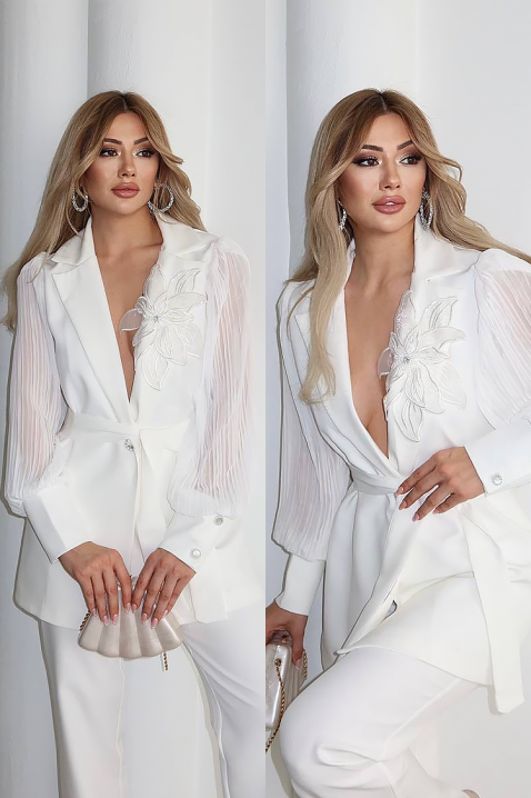 Komplet JILMERGA WHITE, Boja: bela, IVET.RS - Nova Kolekcija