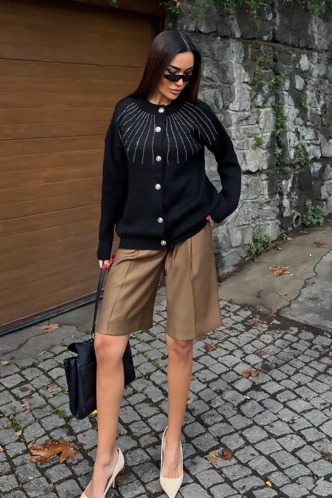 Vesta KRODELSA BLACK, Boja: crna, IVET.RS - Nova Kolekcija