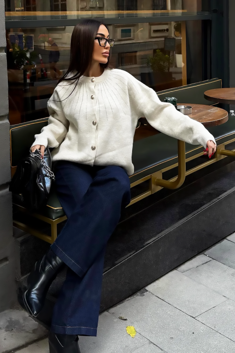 Vesta KRODELSA ECRU, Boja: ecru, IVET.RS - Nova Kolekcija