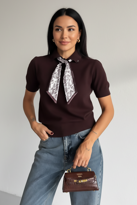 Top FLURENZA BROWN, Boja: braon, IVET.RS - Nova Kolekcija