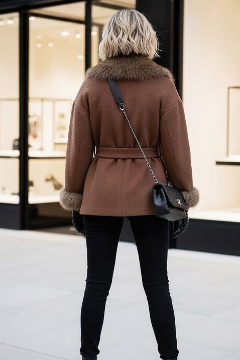 Kaput ZARKENZA BROWN, Boja: braon, IVET.RS - Nova Kolekcija