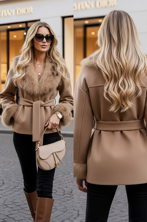 Kaput ZARKENZA BEIGE, Boja: bež, IVET.RS - Nova Kolekcija