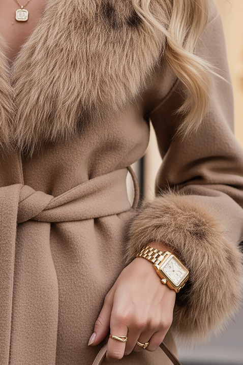 Kaput ZARKENZA BEIGE, Boja: bež, IVET.RS - Nova Kolekcija