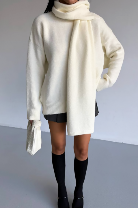 Džemper ERTILODA ECRU, Boja: ecru, IVET.RS - Nova Kolekcija