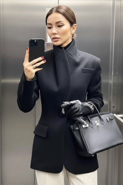 Sako ZREDOLFA, Boja: crna, IVET.RS - Nova Kolekcija