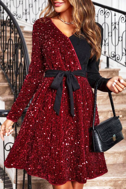 Haljina BENJIADA, Boja: crvena, IVET.RS - Nova Kolekcija