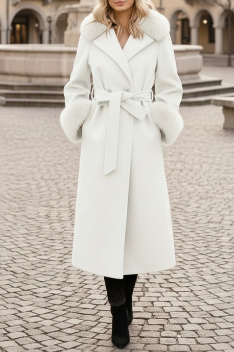 Kaput LUXINDA WHITE, Boja: bela, IVET.RS - Nova Kolekcija