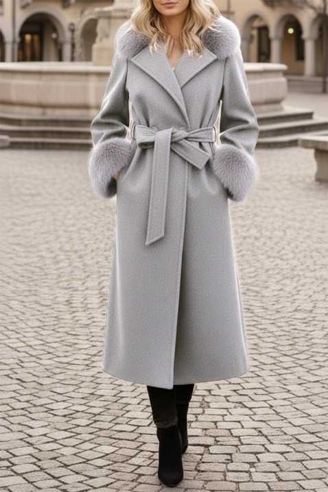 Kaput LUXINDA GREY, Boja: siva, IVET.RS - Nova Kolekcija