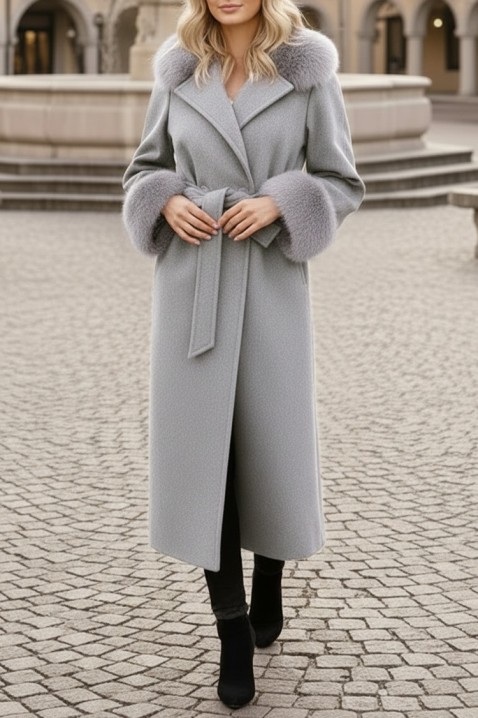 Kaput LUXINDA GREY, Boja: siva, IVET.RS - Nova Kolekcija