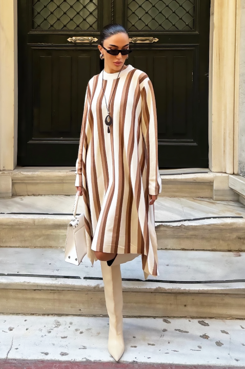 Haljina MIMONDA BEIGE, Boja: bež, IVET.RS - Nova Kolekcija