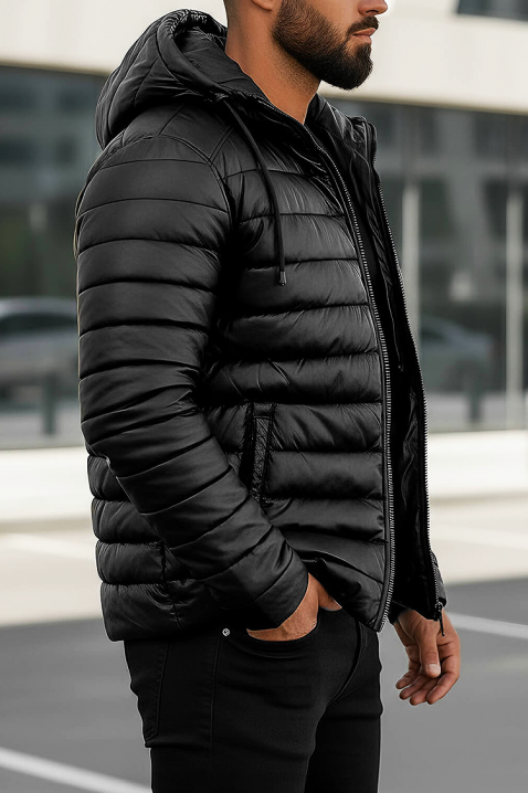 Muška jakna ROZEZ, Boja: crna, IVET.RS - Nova Kolekcija